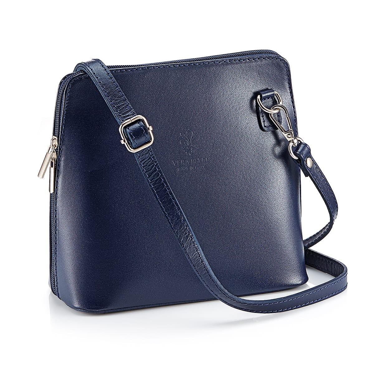 Sac Bandoulière en Cuir Rien Que du Bleu Marine