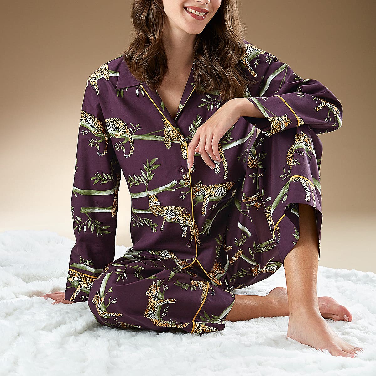 Pyjama Léopard au Repos