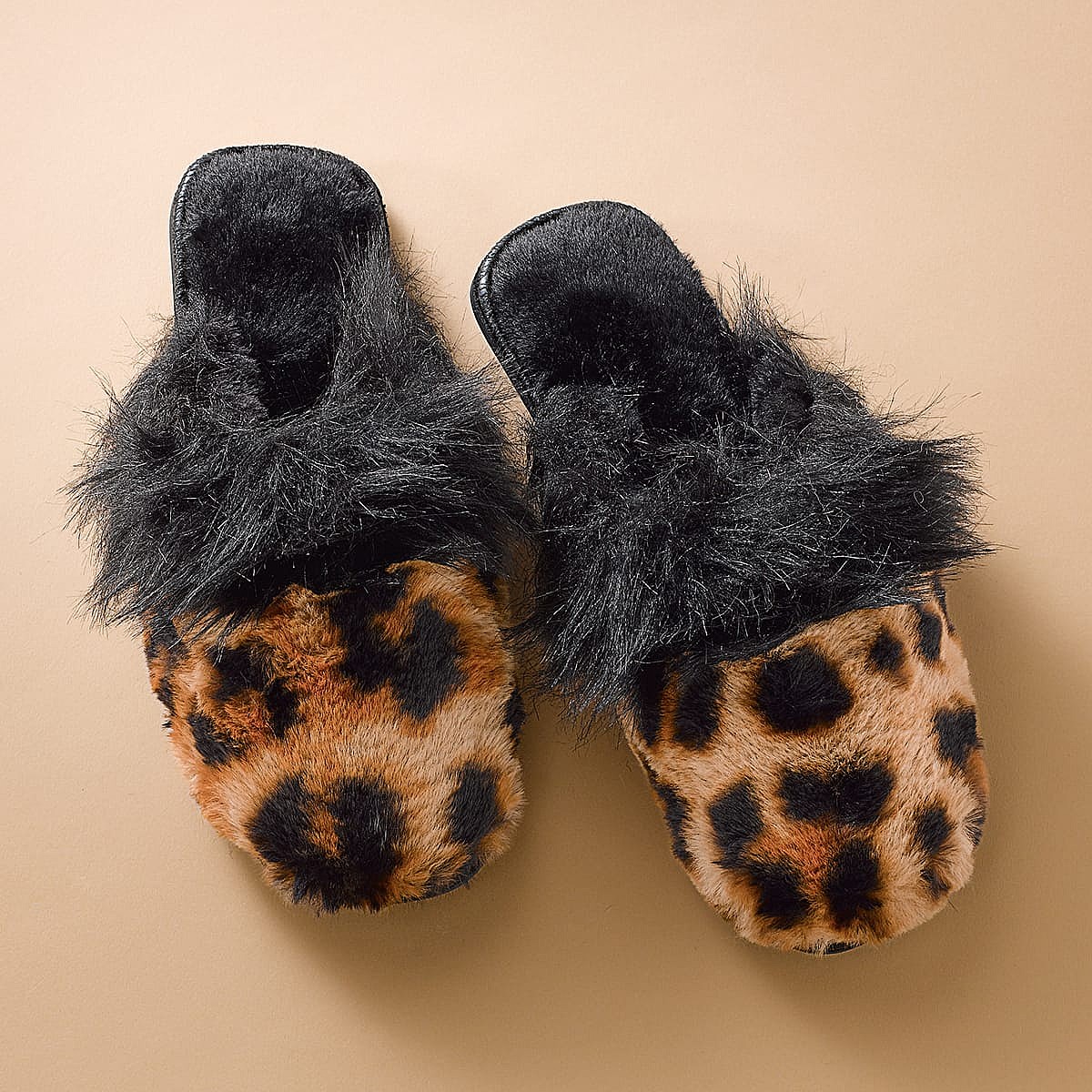 Chaussons Fausse-fourrure Patte Féline