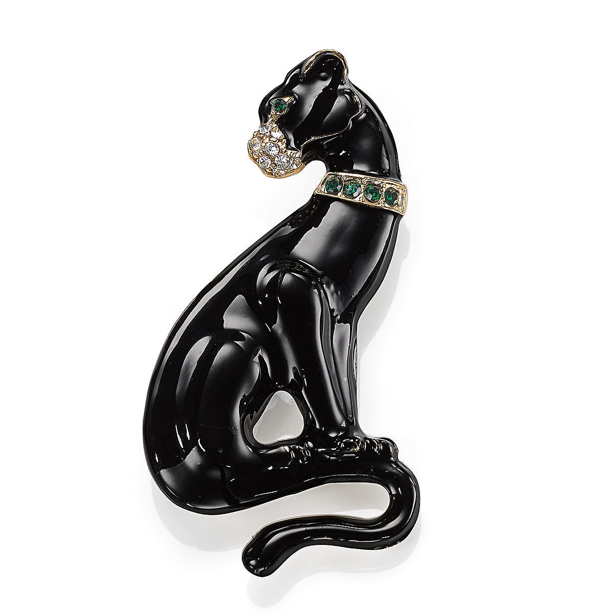 Broche Panthère Poursuite Discrète