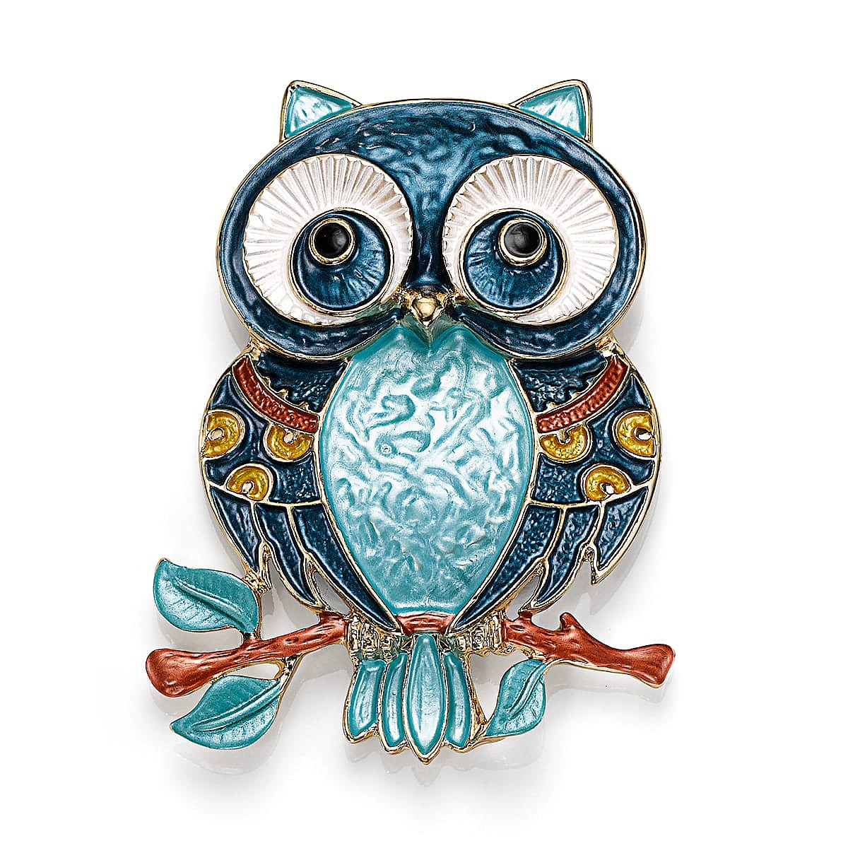 Broche Chouette Nuit