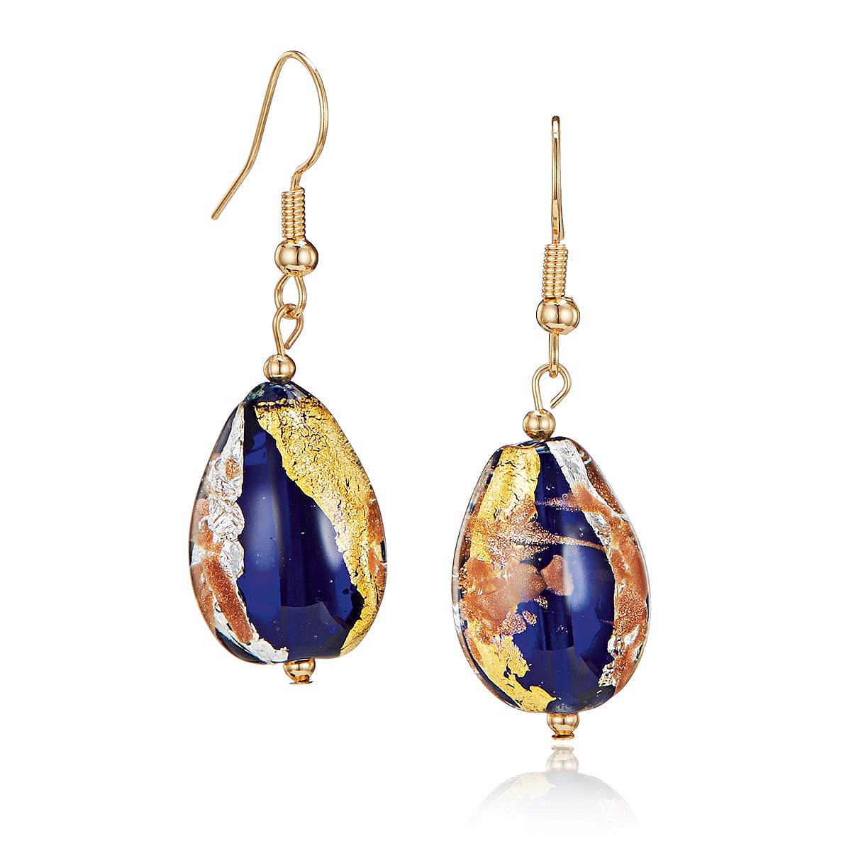 Boucles d'oreilles Murano Ciel Éveillé