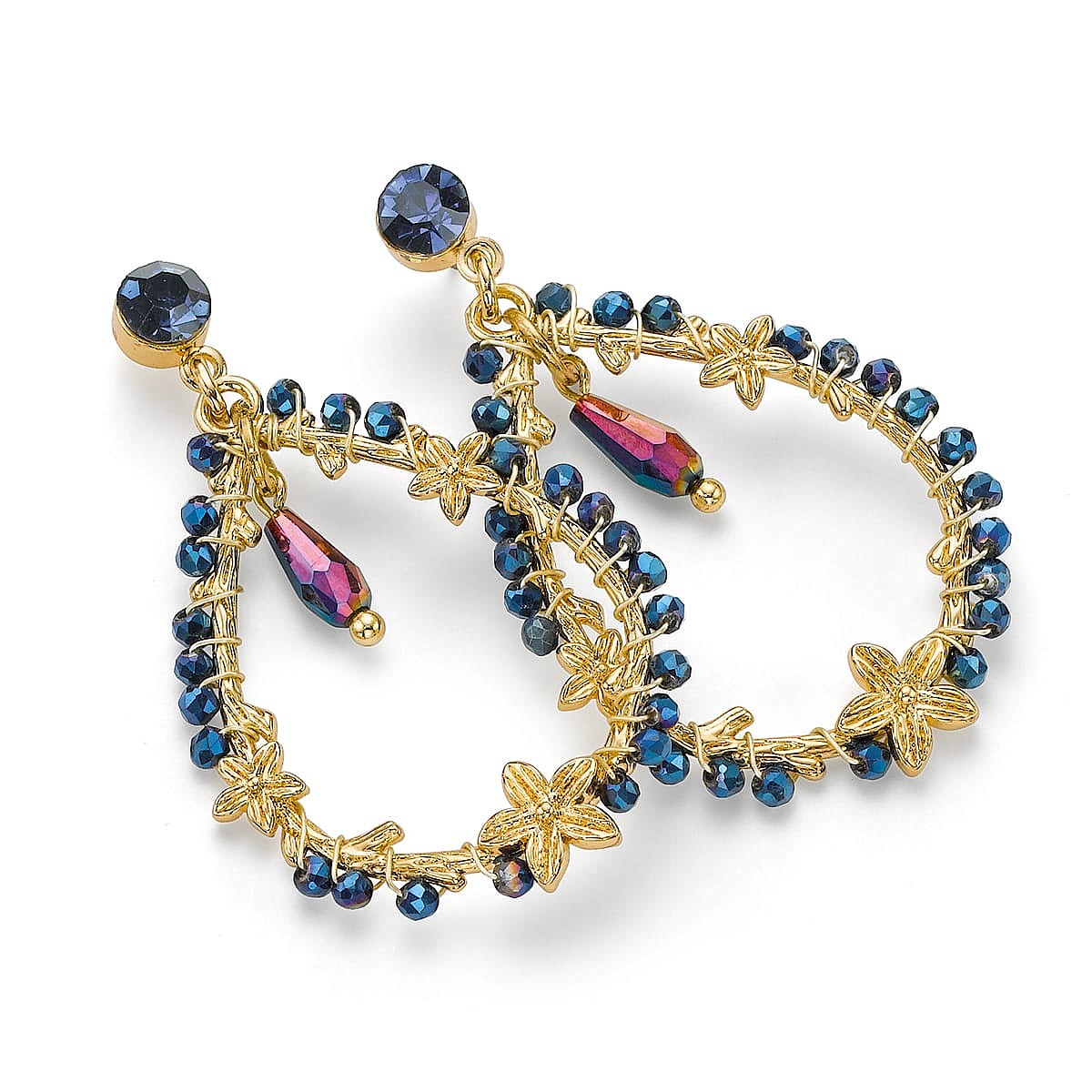Boucle d’oreilles en Cristal Nouvelle Aube