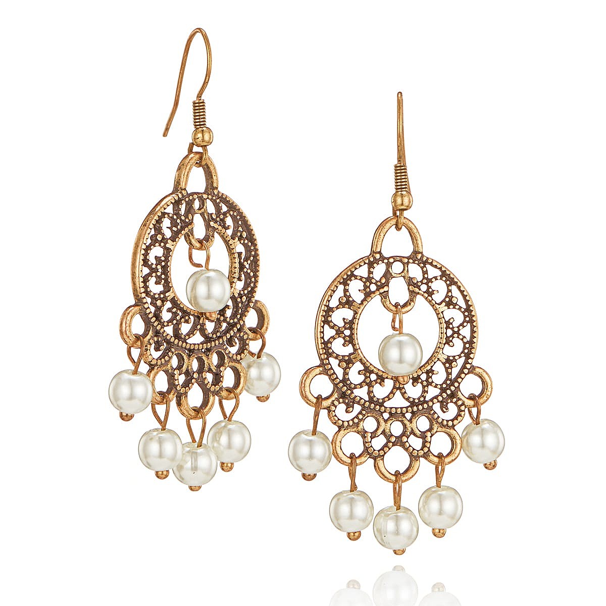 Boucles d’oreilles Glamour Doré