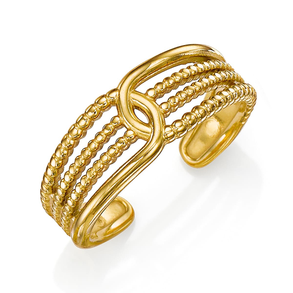 Bague Ajustable Alliance Dorée