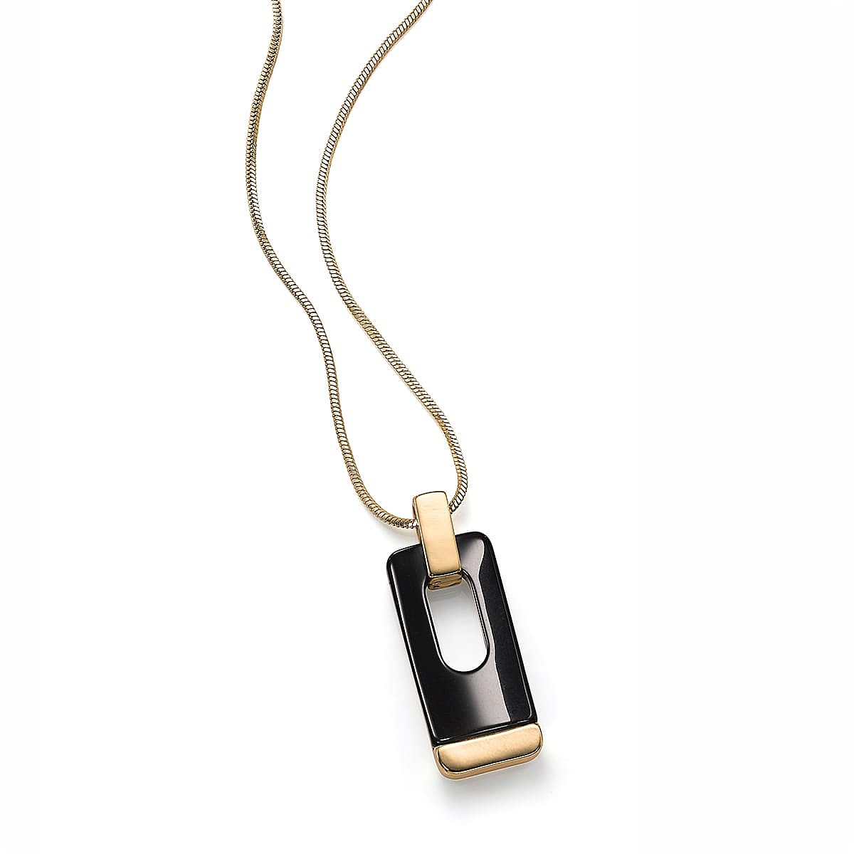 Pendentif Noir Saisissant