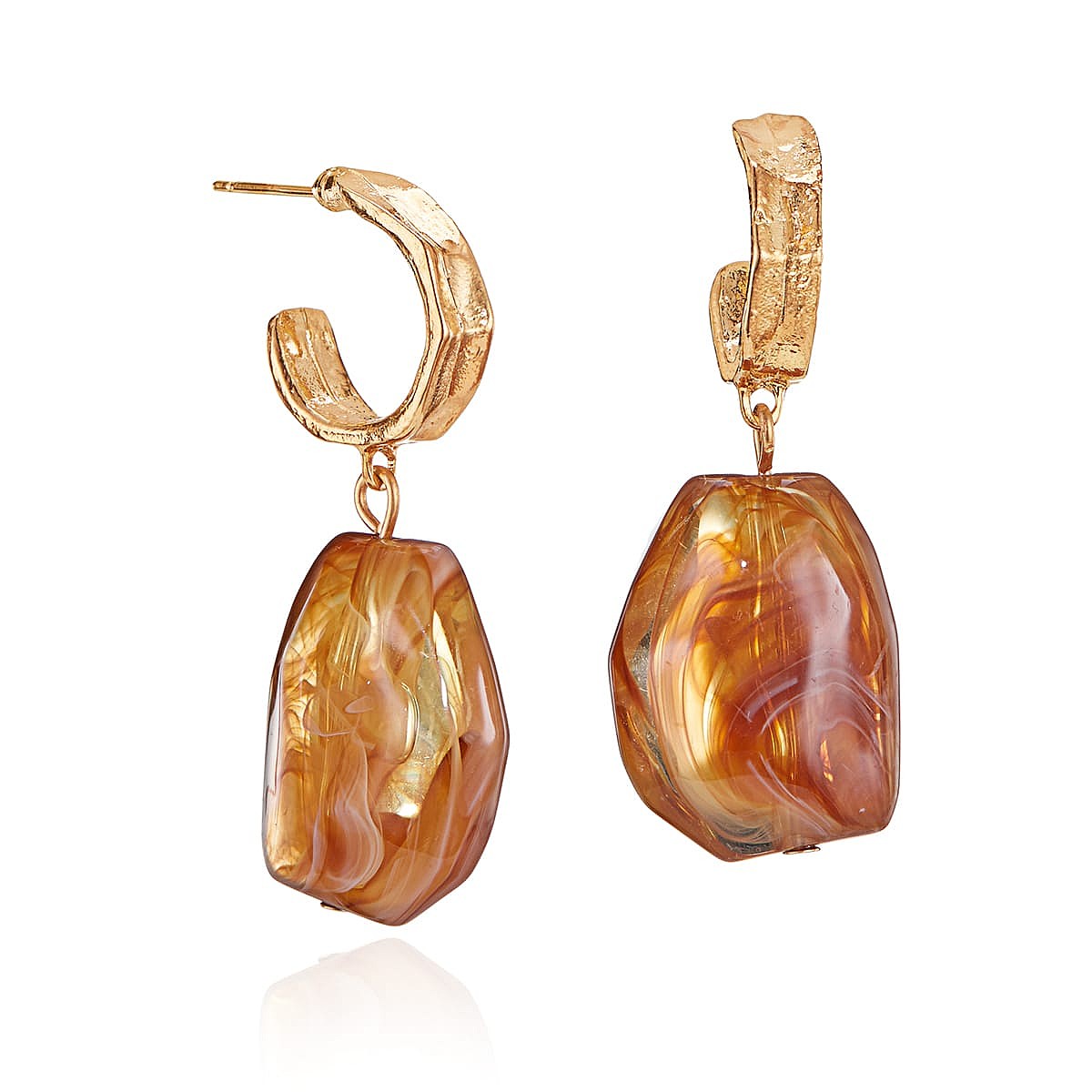 Boucles d'oreilles Vive l’Ambre