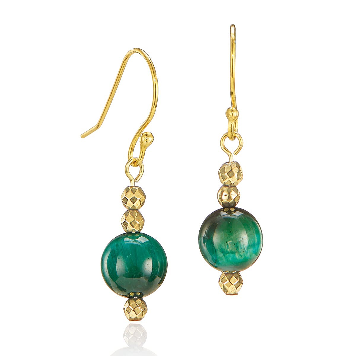 Boucles d'oreilles en Pierres Séduction du Tigre