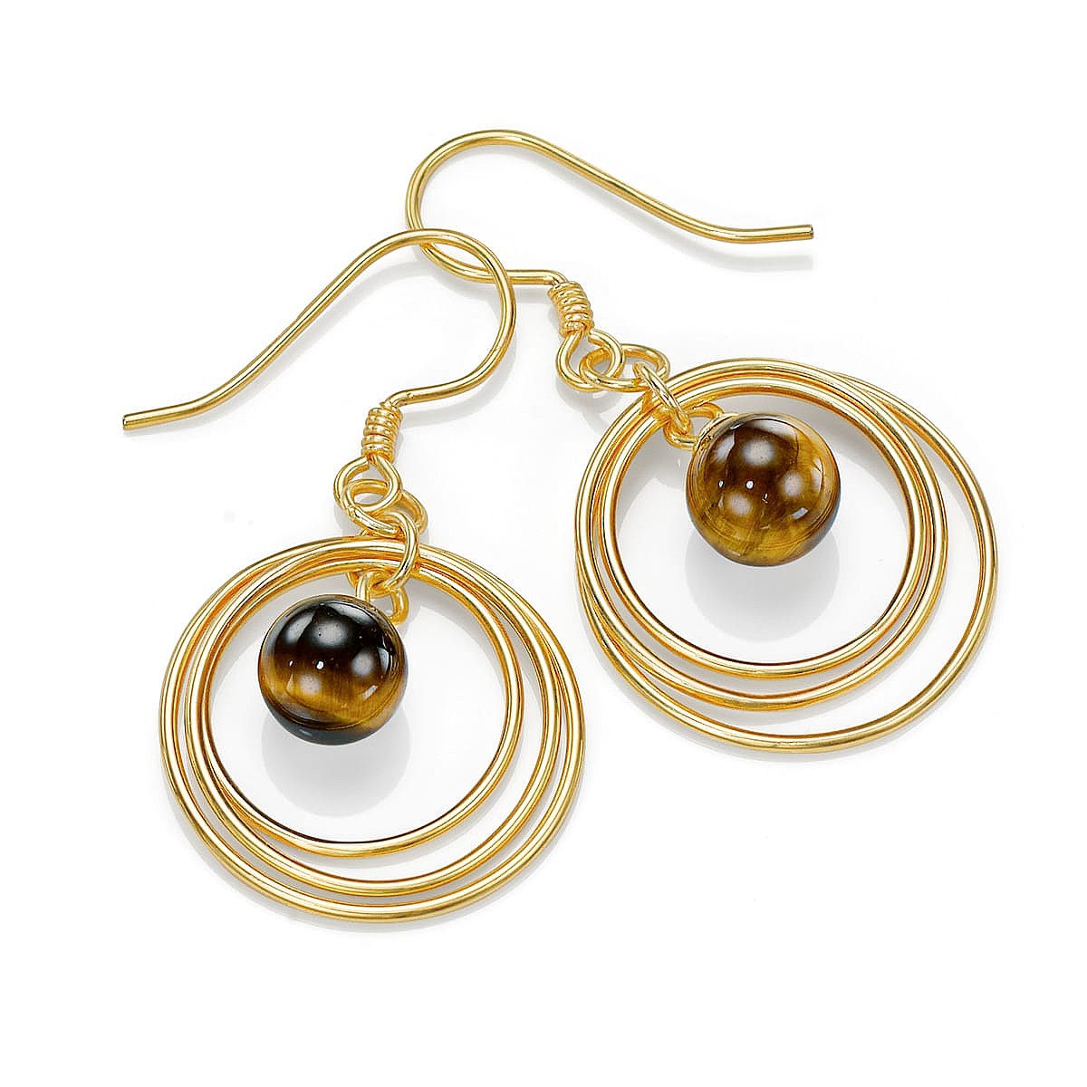 Boucles d’oreilles en Pierres Aura de Courage