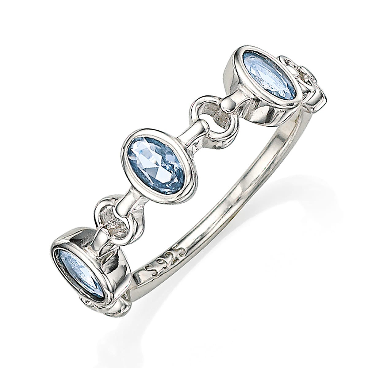 Bague en Argent Unis Dans l’Harmonie