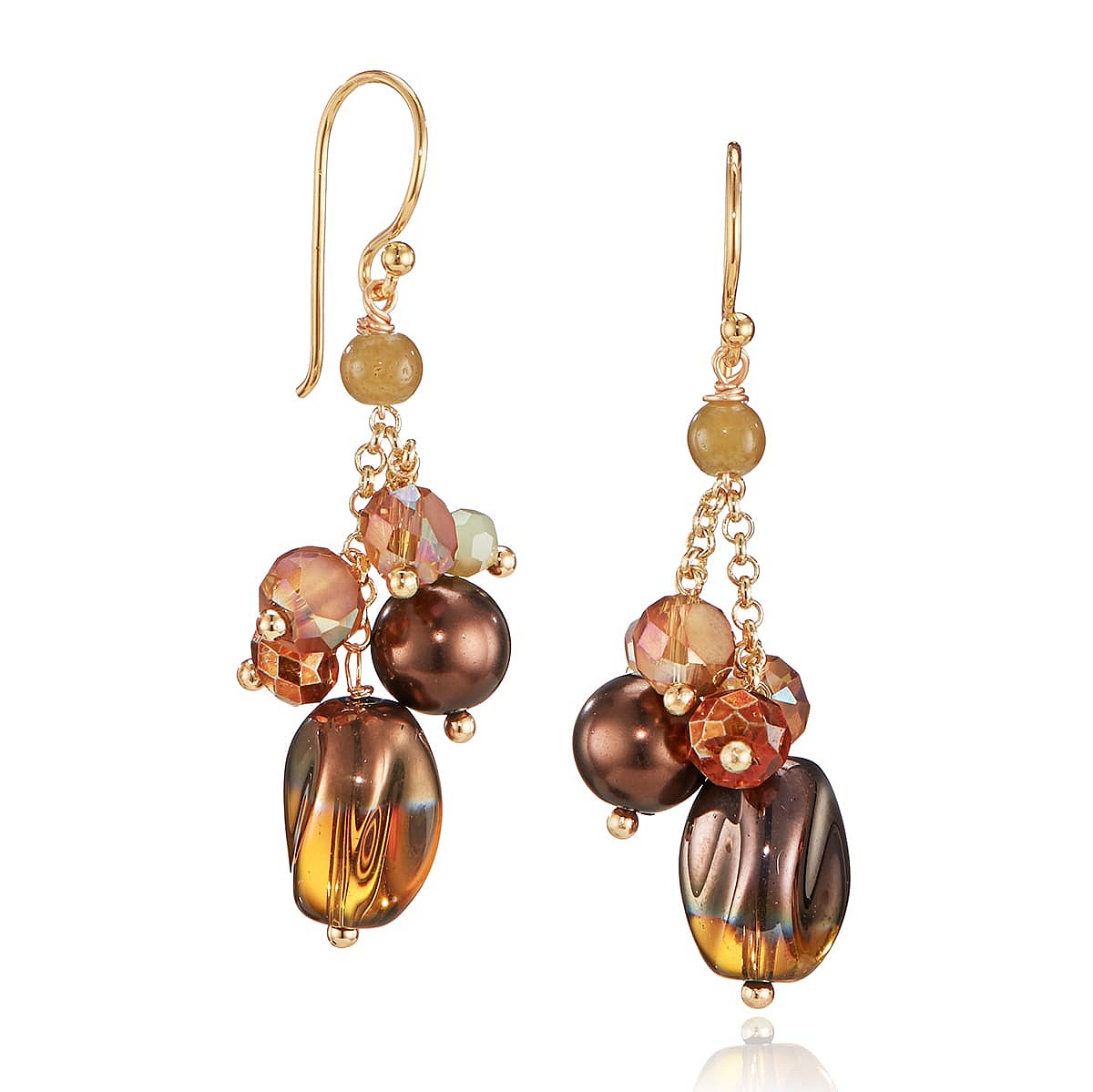 Boucles d'oreilles Cascade Créative