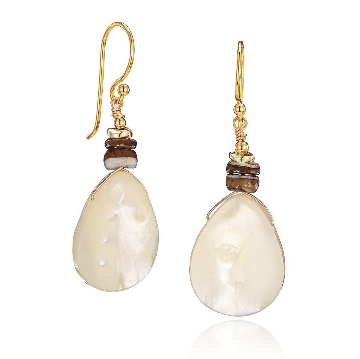 Boucles d'oreilles Café Mocha