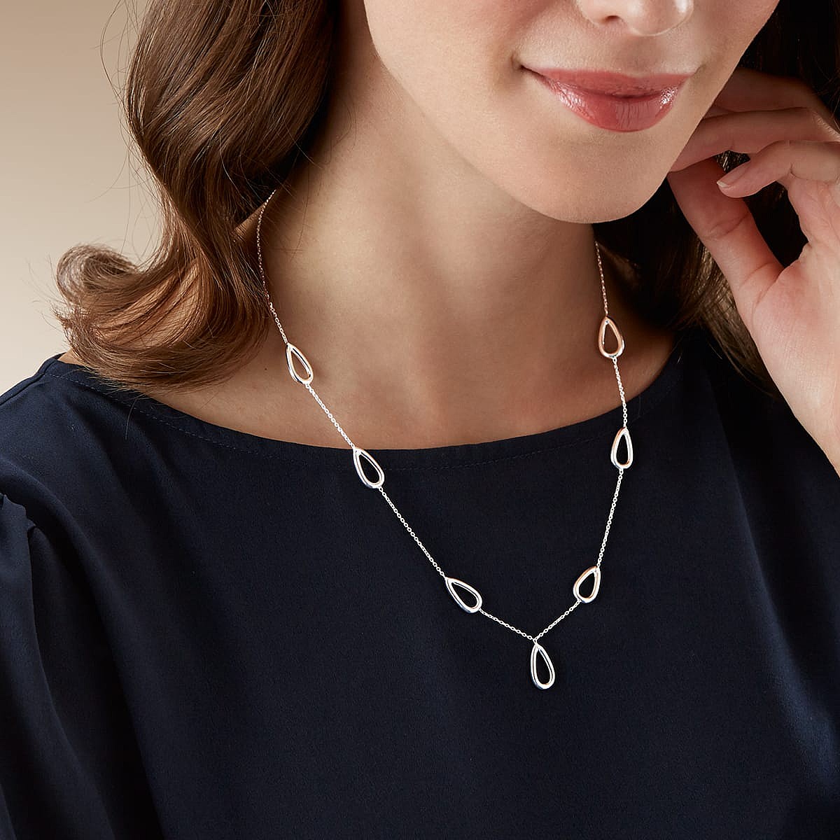 Collier en Argent Ouverte à l’Inspiration