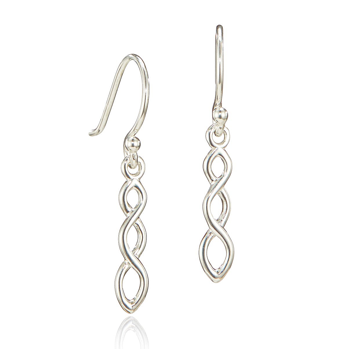 Boucles d’oreilles en Argent Brise Tissée