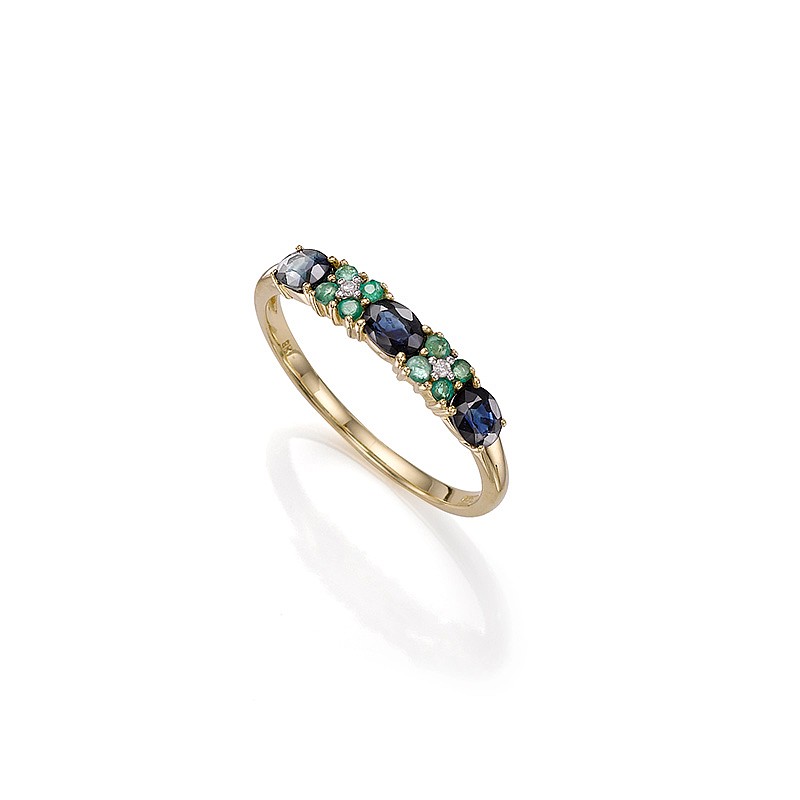 bague or saphir emeraude bague or saphir emeraude
