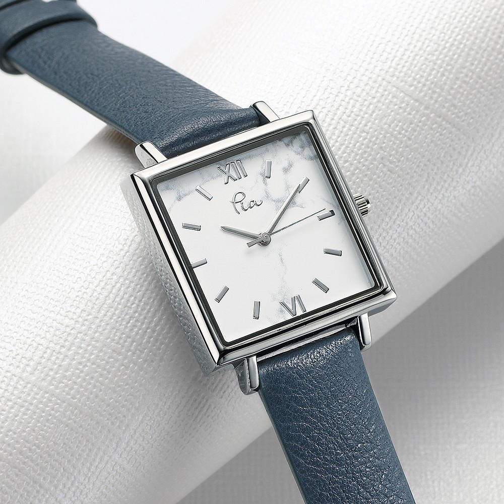 Montre en Cuir Îles Bleues