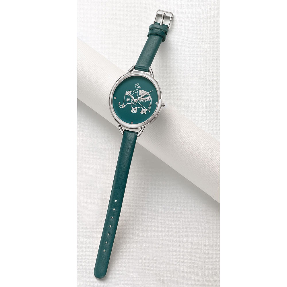 Montre en Cuir Chaque Chose en Son Temps