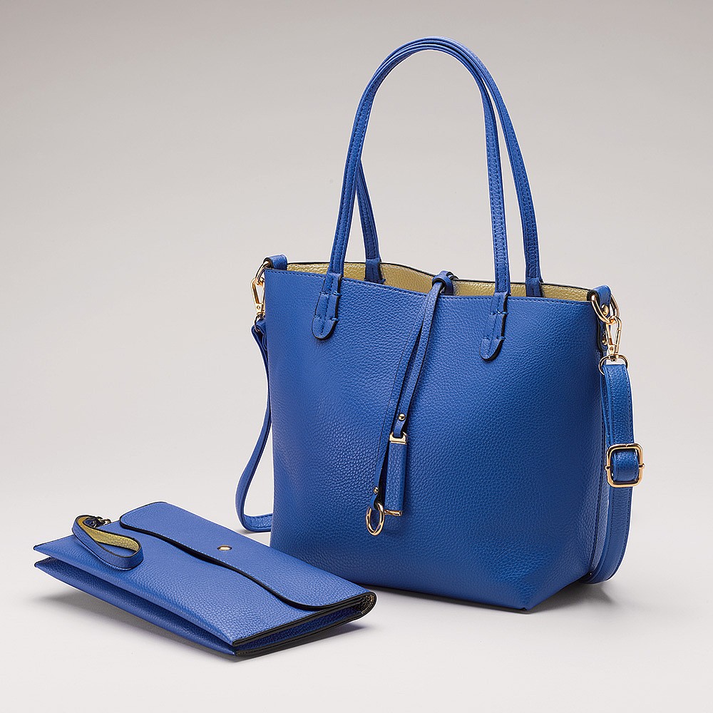 Fourre-Tout Bleu Cobalt 2-en-1
