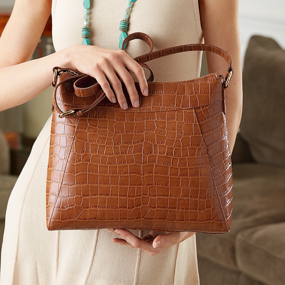 Sac en Bandoulière Hommage au Cuir Tanné