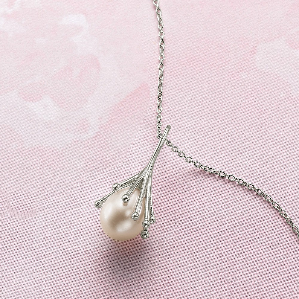 Pendentif Perles Sagesse Fleurie