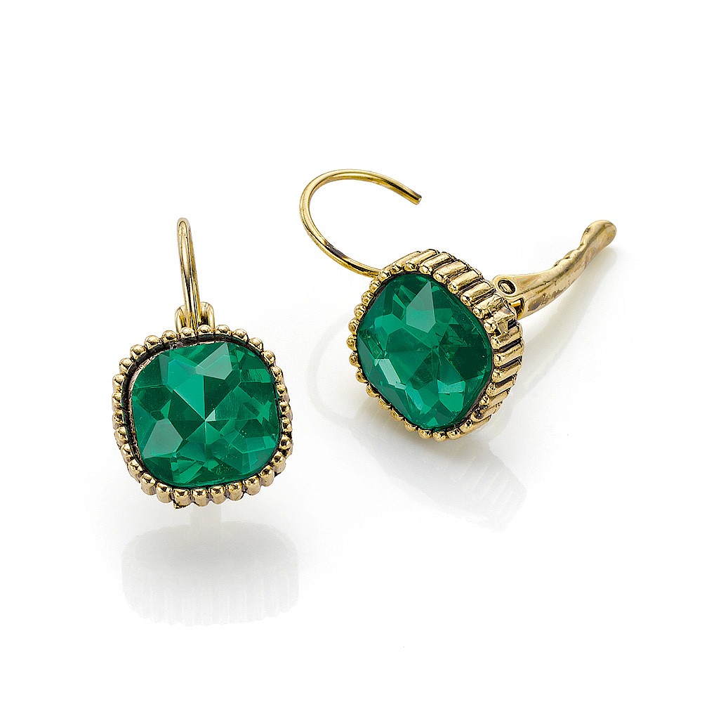 Boucles d’oreilles en Cristal Là Où la Chance se Trouve
