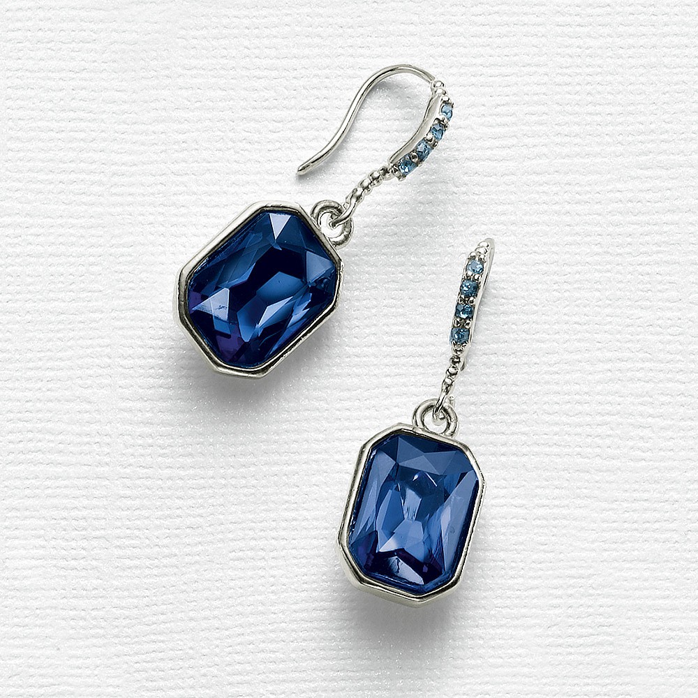 Boucles d’oreilles en Cristal Nuits Marines