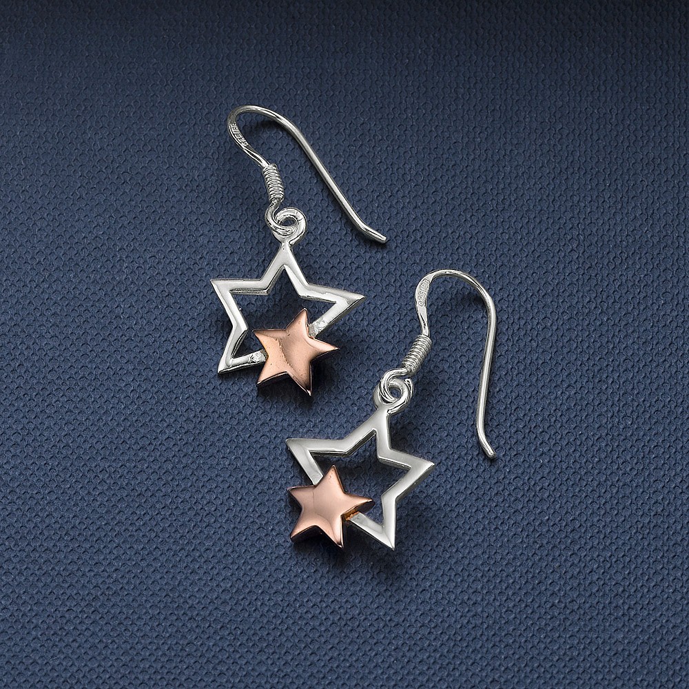 Boucles d’oreilles Étoiles Filantes