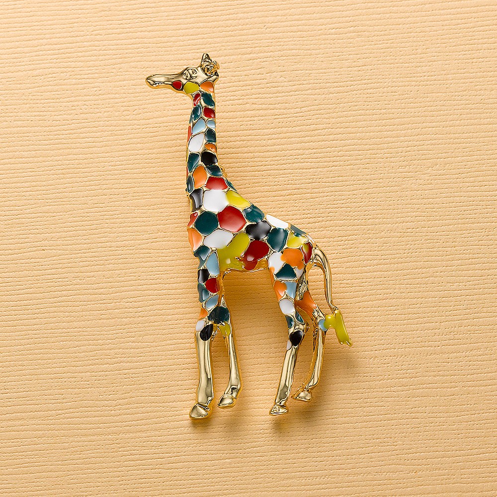 Broche Girafe Innovation Technicolor