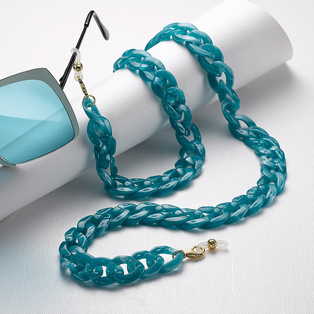 Chaîne de Lunette Vision Turquoise