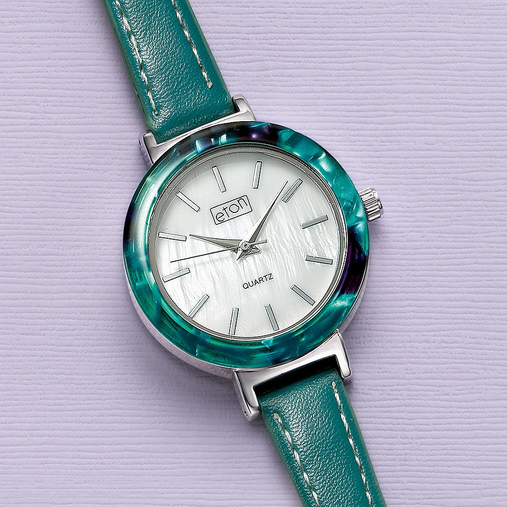 Montre Profondeurs Turquoises
