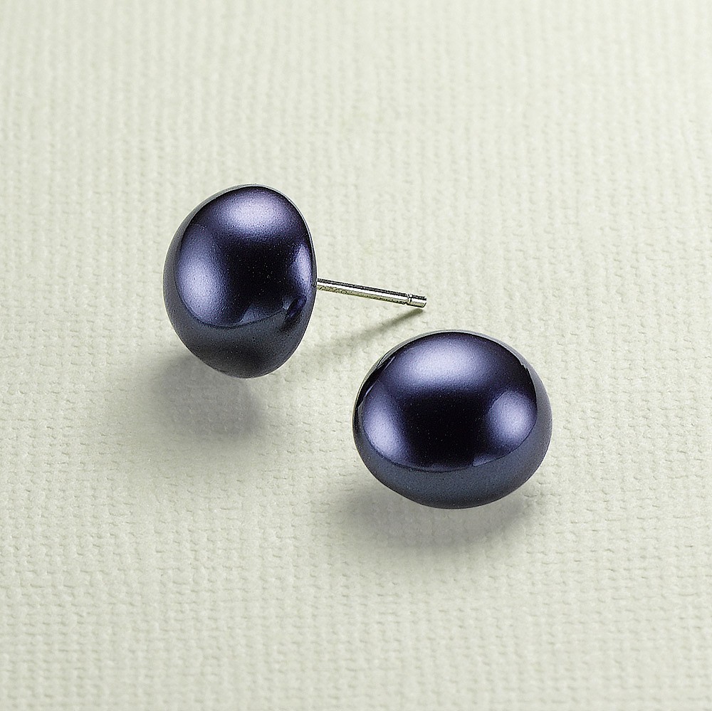 Puces en Perles Purement Bleu Marine
