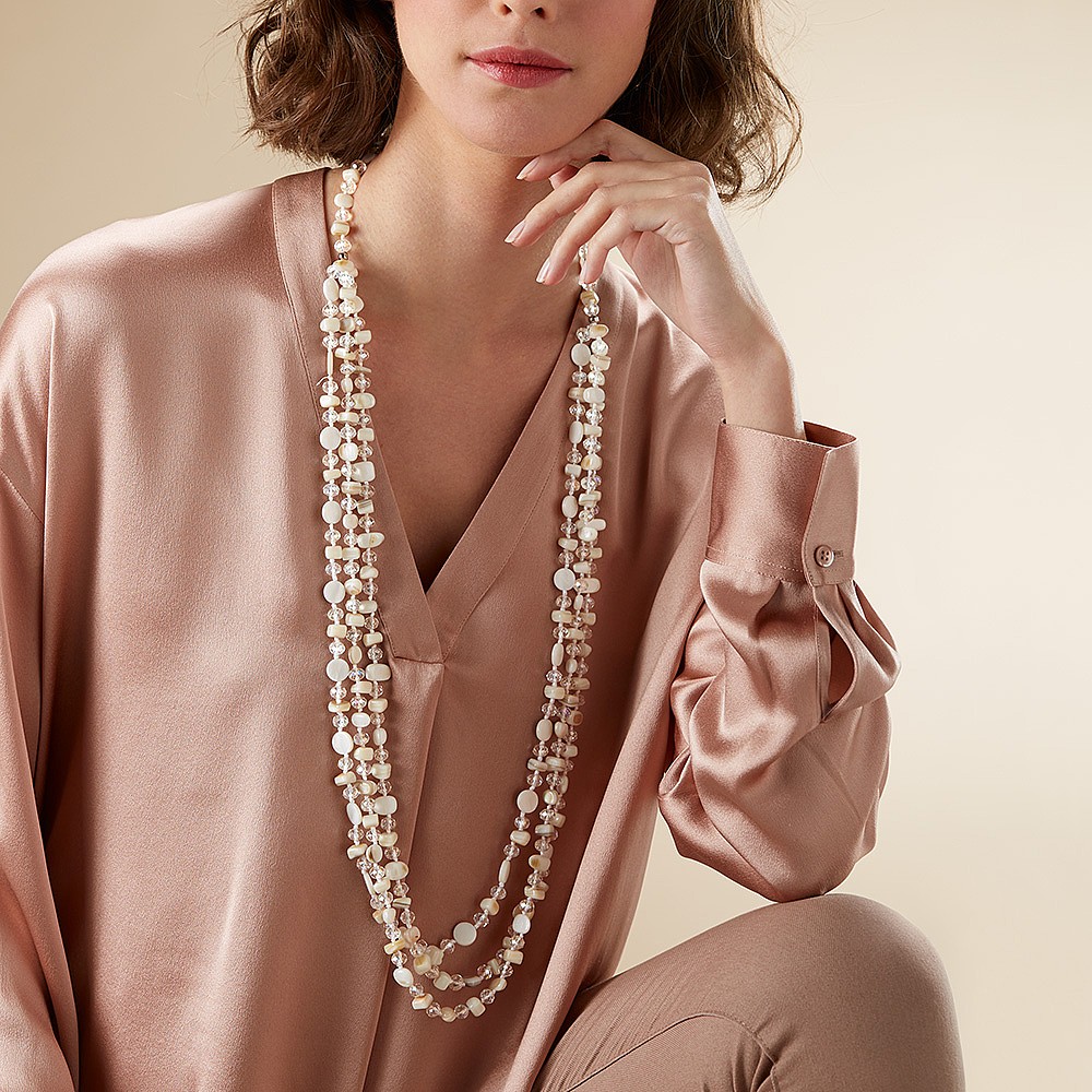 Collier Multi-Rangées Îles Vierges
