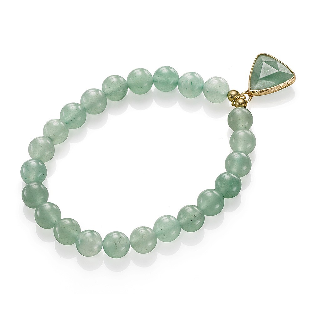 Bracelet en Aventurine Suivez Votre Coeur