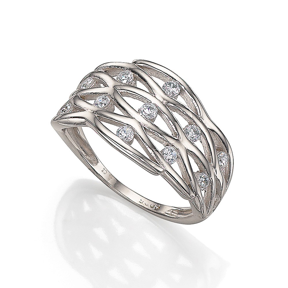 Bague en Argent Lueur Vaporeuse