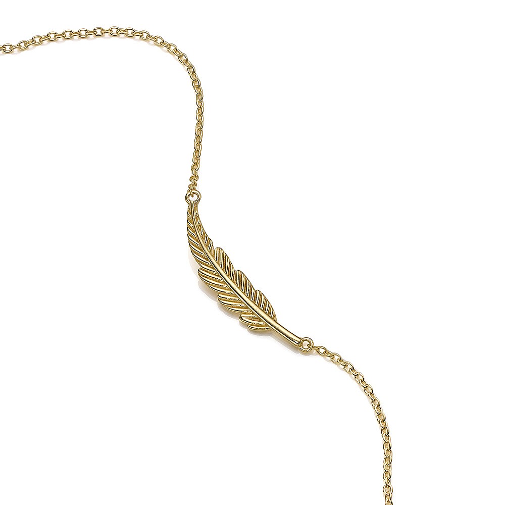 Collier Plume Espoir de Guérison
