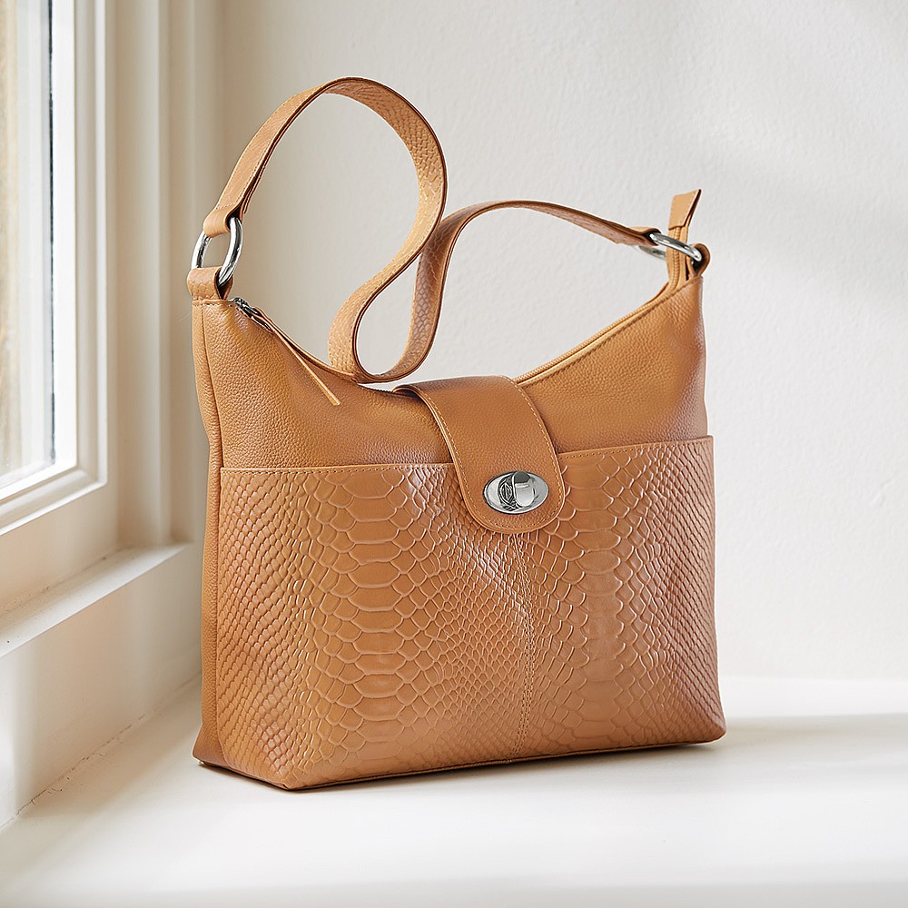 Sac en Cuir Objectif Ocre