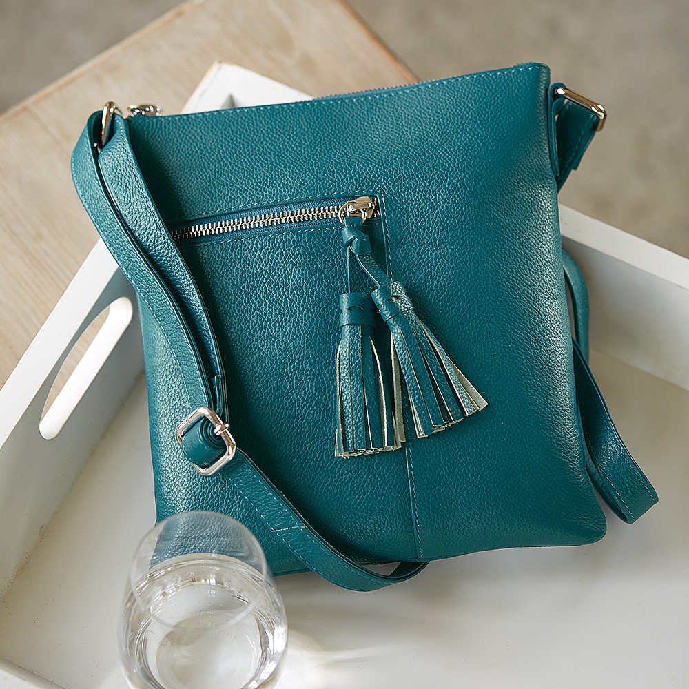 Sac Bandoulière en Cuir Rives du Fleuve