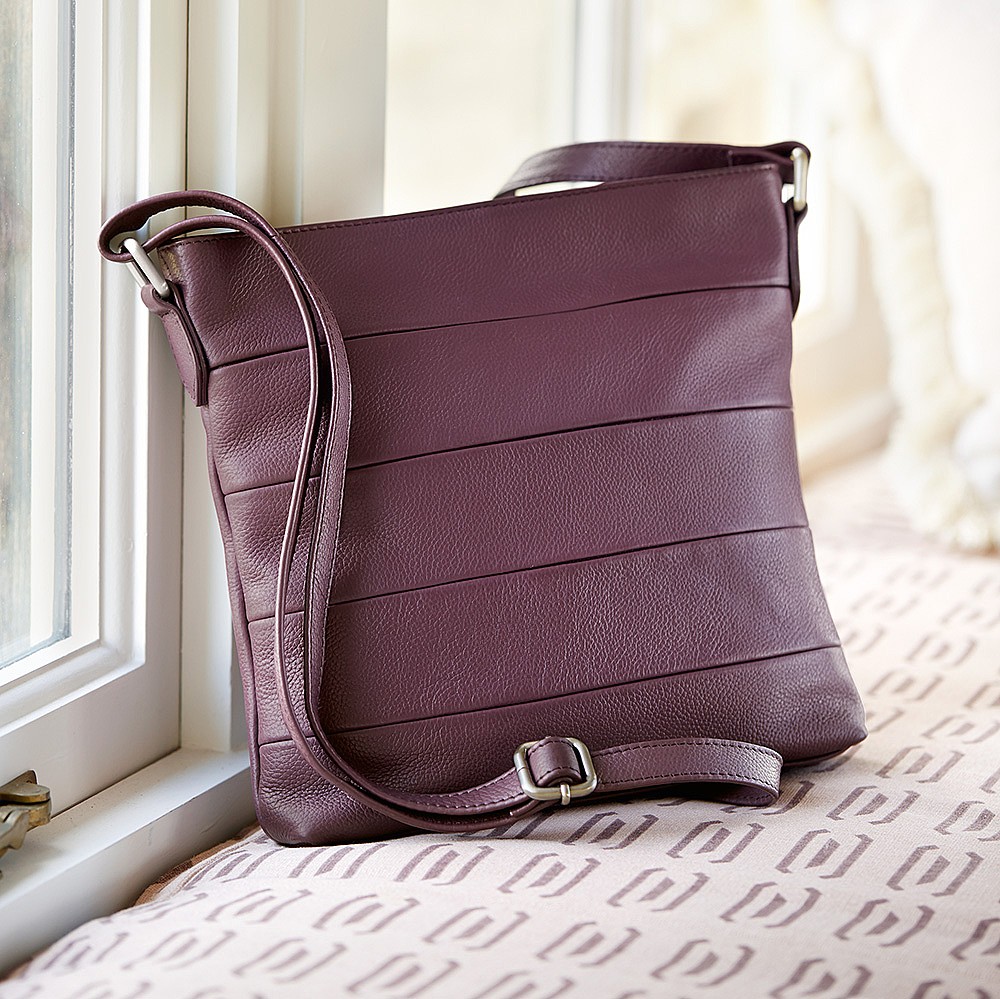 Sac Bandoulière en Cuir Latitudes d’Orchidées