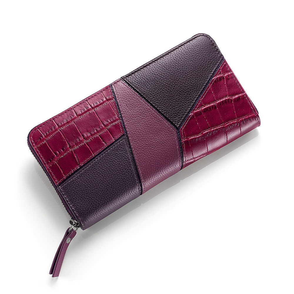 Portefeuille en Cuir Comme Le Bon Vin