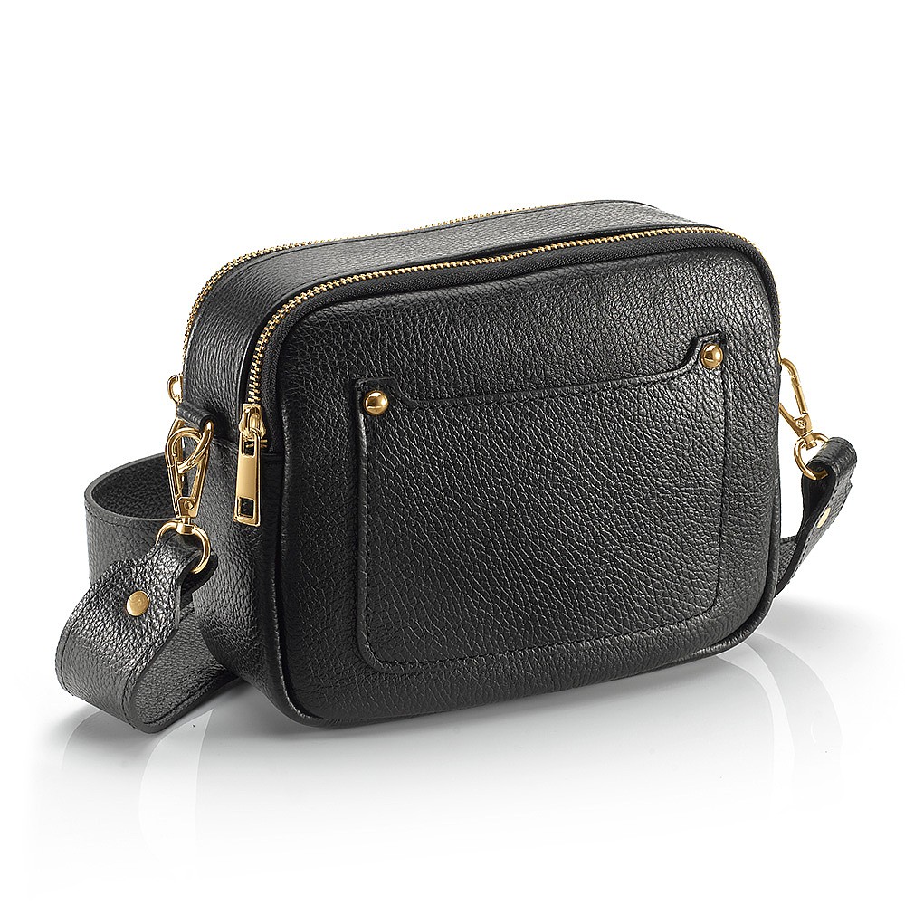 Sac Bandoulière en Cuir Film Noir