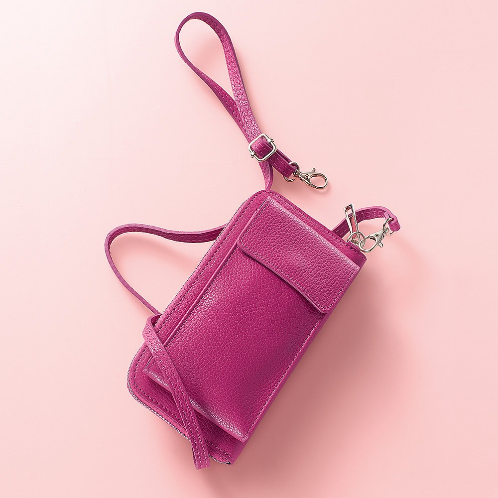 Sac Bandoulière Fuchsia Par Ici