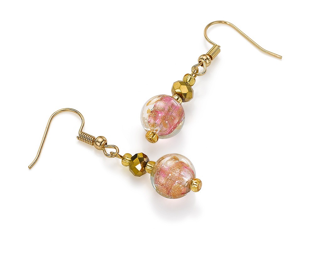 Boucles d’oreilles Murano Vivez Votre Bonheur