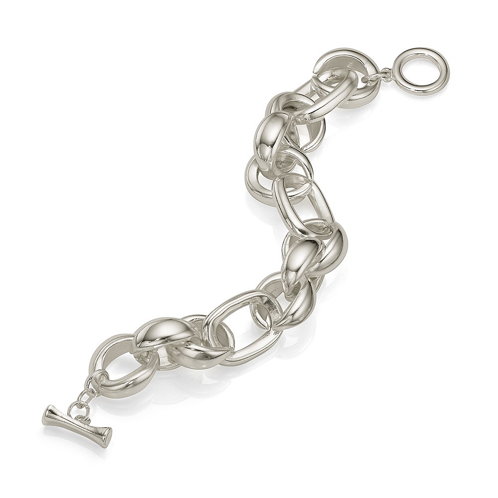 Bracelet Argent Geste Audacieux