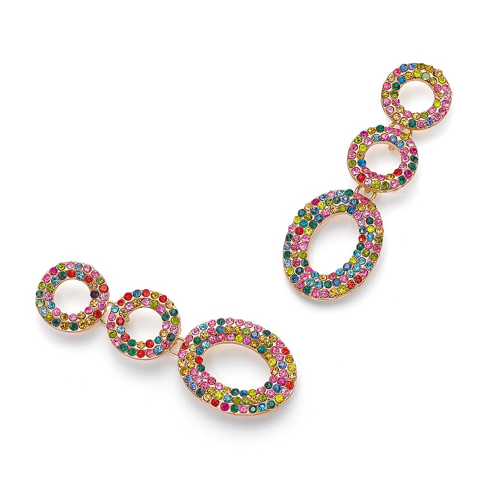 Boucles d’oreilles en Cristal Expression de Joie