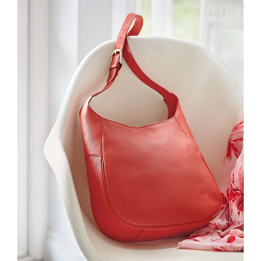 Sac en Cuir Restez Calme Avec le Corail