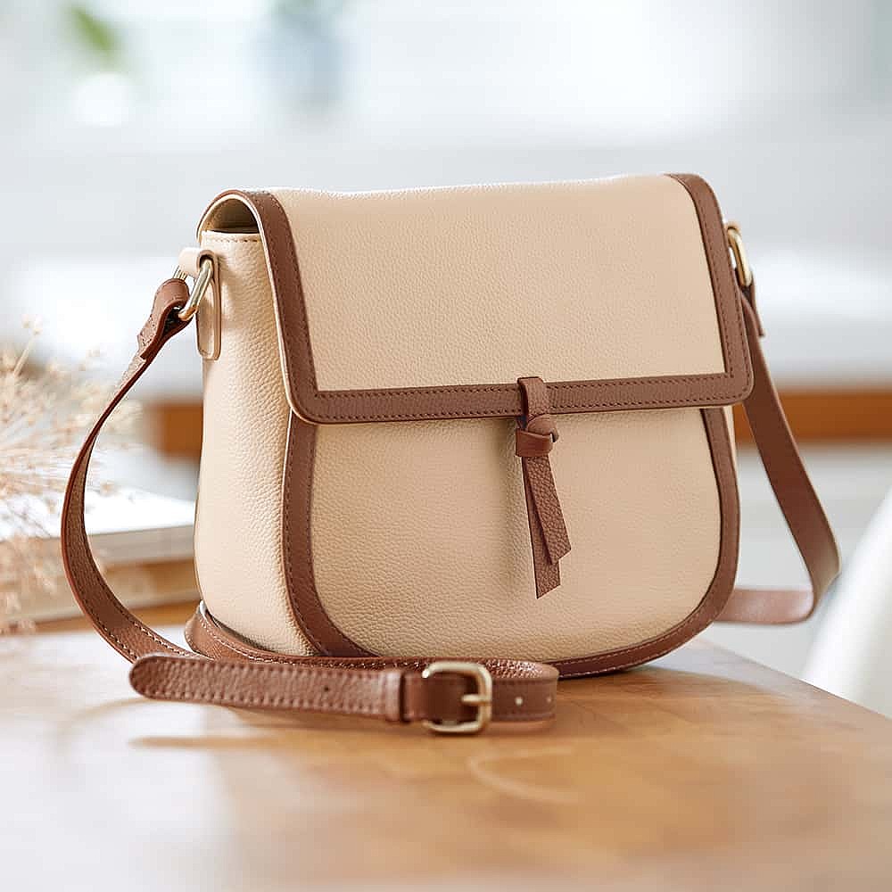 Sac Bandoulière en Cuir Routes de Campagne 