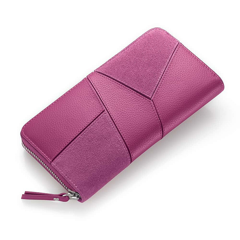 Porte-Monnaie en Cuir Magie du Magenta 