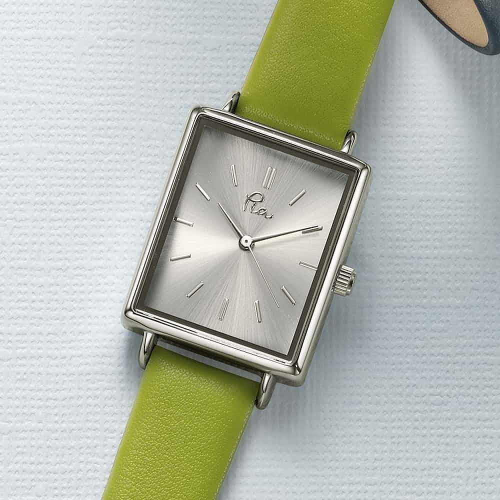 Montre Vert Citron À un Moment 