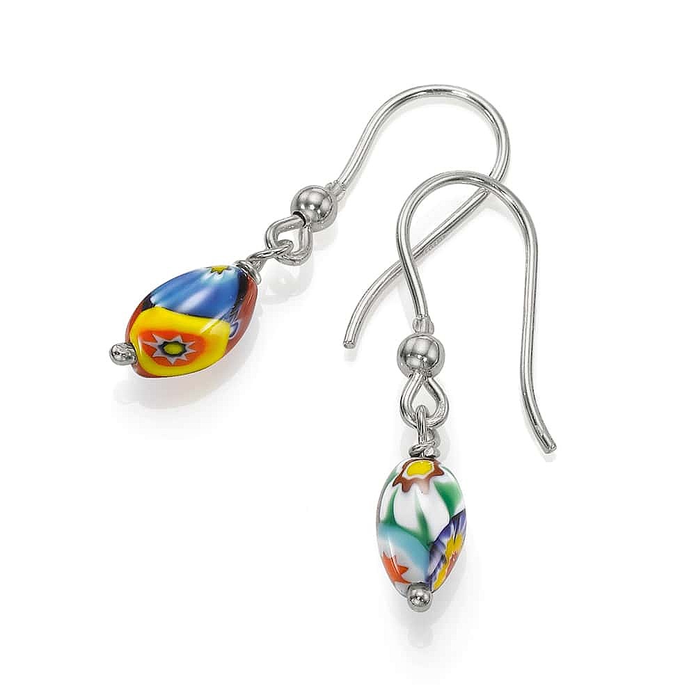 Boucles d’oreilles Magie du Milliaflore  