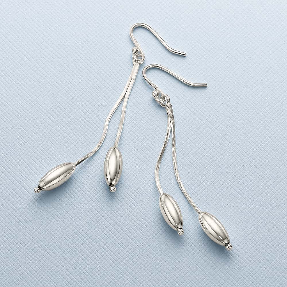 Boucles d’oreilles en Argent Duo Dynamique